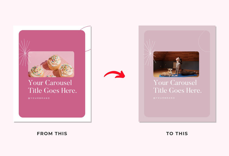 Ladystrategist Lucky Carousel Instagram Engagement Booster Canva Template instagram canva templates social media templates etsy free canva templates