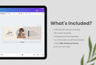 Ladystrategist Lynda Email Signature Template Editable Canva Template Rose Gold instagram canva templates social media templates etsy free canva templates