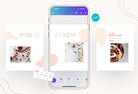 Ladystrategist Madison Food and Nutrition 6-Page Carousel Canva Template instagram canva templates social media templates etsy free canva templates