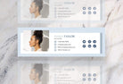 Ladystrategist Maria Email Signature Template Editable Canva Template Rose Gold instagram canva templates social media templates etsy free canva templates