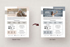 Ladystrategist Maria Speaker One-Sheet Canva Template instagram canva templates social media templates etsy free canva templates