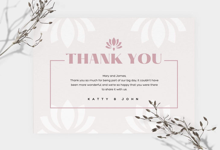 Ladystrategist Marie Printable Thank You Card Packaging Insert Note Canva Template instagram canva templates social media templates etsy free canva templates