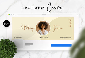 Ladystrategist Mary Facebook Cover Canva Template instagram canva templates social media templates etsy free canva templates