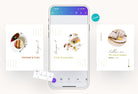 Ladystrategist Mary Food and Nutrition 6-Page Carousel Canva Template instagram canva templates social media templates etsy free canva templates