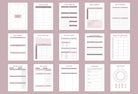 Ladystrategist Mental Health Planner Canva Template instagram canva templates social media templates etsy free canva templates