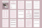 Ladystrategist Mental Health Planner Canva Template instagram canva templates social media templates etsy free canva templates