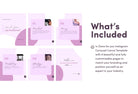 Ladystrategist Mia Coaching 6-Page Carousel Canva Template instagram canva templates social media templates etsy free canva templates