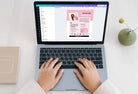 Ladystrategist Miranda Speaker One-Sheet Canva Template instagram canva templates social media templates etsy free canva templates
