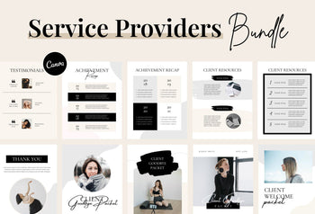 Ladystrategist Modern Service Providers Bundle instagram canva templates social media templates etsy free canva templates