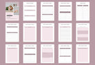 Ladystrategist Money Mindset Journal Canva Template instagram canva templates social media templates etsy free canva templates