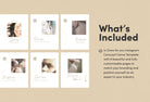 Ladystrategist Naomi Educational 6-Page Carousel Canva Template instagram canva templates social media templates etsy free canva templates