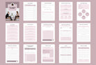 Ladystrategist OCD Therapy Planner Canva Template for Coaches instagram canva templates social media templates etsy free canva templates