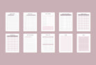 Ladystrategist OCD Therapy Planner Canva Template for Coaches instagram canva templates social media templates etsy free canva templates