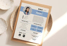 Ladystrategist Olivia Speaker One-Sheet Canva Template instagram canva templates social media templates etsy free canva templates