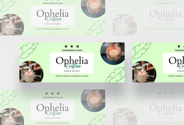 Ladystrategist Ophelia Facebook Cover Canva Template instagram canva templates social media templates etsy free canva templates