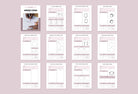 Ladystrategist Order Forms Canva Template Bundle instagram canva templates social media templates etsy free canva templates