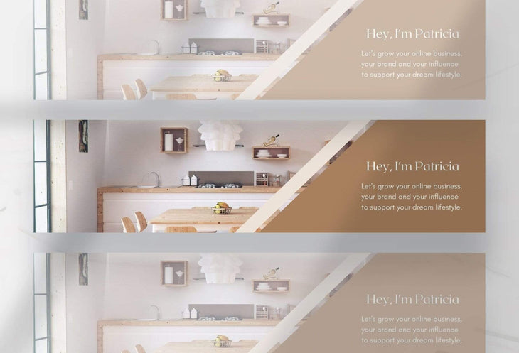 Ladystrategist Patricia Linked In Banner Canva Template instagram canva templates social media templates etsy free canva templates