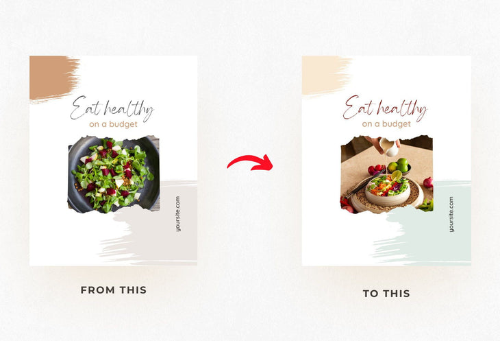 Ladystrategist Penelope Food and Nutrition 6-Page Carousel Canva Template instagram canva templates social media templates etsy free canva templates