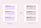 Ladystrategist Pink Lace Manifestation Check Printable and Editable Canva Template instagram canva templates social media templates etsy free canva templates