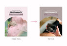 Ladystrategist Pregnancy Planner Canva Template instagram canva templates social media templates etsy free canva templates