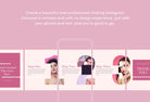 Ladystrategist Rainbow Carousel Instagram Engagement Booster Canva Template instagram canva templates social media templates etsy free canva templates
