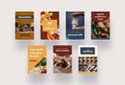 Ladystrategist Recipes and Cooking Pinterest Template instagram canva templates social media templates etsy free canva templates
