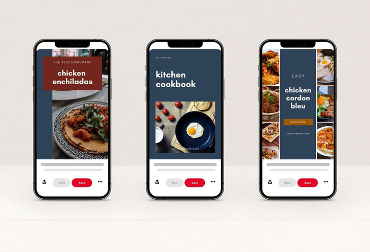 Ladystrategist Recipes and Cooking Pinterest Template instagram canva templates social media templates etsy free canva templates