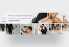 Ladystrategist Romantic Celebrations Studios Facebook Cover for Photographers Editable Canva Template instagram canva templates social media templates etsy free canva templates