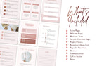 Ladystrategist Rose Gold Service Providers Bundle instagram canva templates social media templates etsy free canva templates