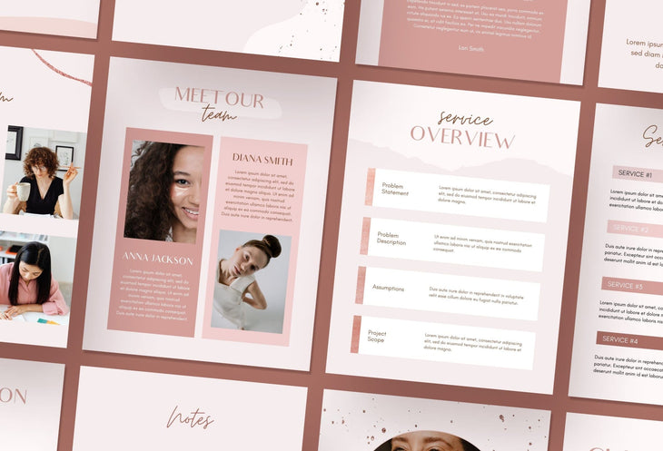 Ladystrategist Rose Gold Service Providers Bundle instagram canva templates social media templates etsy free canva templates