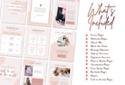 Ladystrategist Rose Gold Service Providers Bundle instagram canva templates social media templates etsy free canva templates