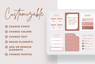 Ladystrategist Rose Gold Service Providers Bundle instagram canva templates social media templates etsy free canva templates