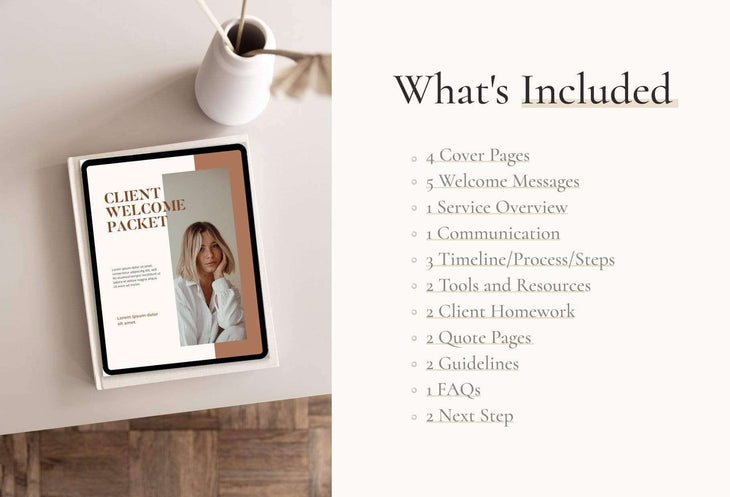 Ladystrategist Sand Client Welcome Packet instagram canva templates social media templates etsy free canva templates