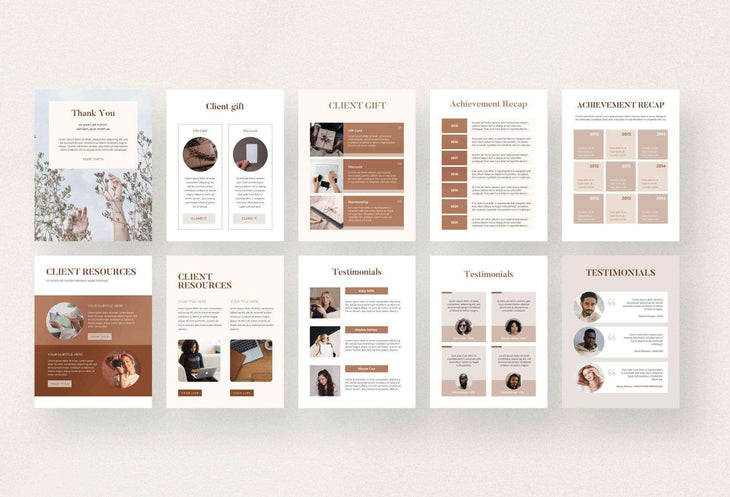 Ladystrategist Sand Service Providers Bundle instagram canva templates social media templates etsy free canva templates