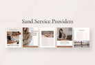 Ladystrategist Sand Service Providers Bundle instagram canva templates social media templates etsy free canva templates