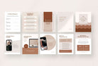 Ladystrategist Sand Service Providers Bundle instagram canva templates social media templates etsy free canva templates