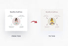 Ladystrategist Self Care Social Media Canva Templates instagram canva templates social media templates etsy free canva templates