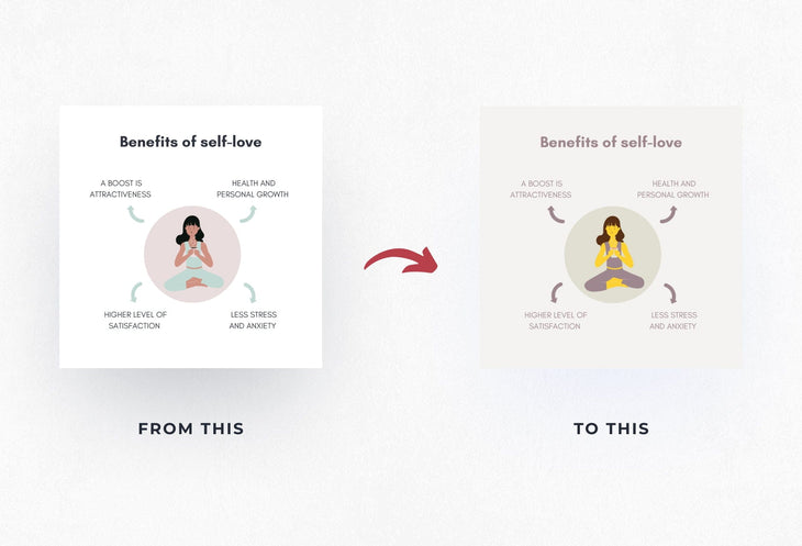 Ladystrategist Self Care Social Media Canva Templates instagram canva templates social media templates etsy free canva templates