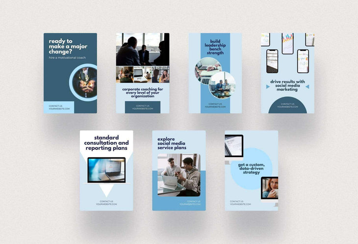 Ladystrategist Service Based Pinterest Template instagram canva templates social media templates etsy free canva templates