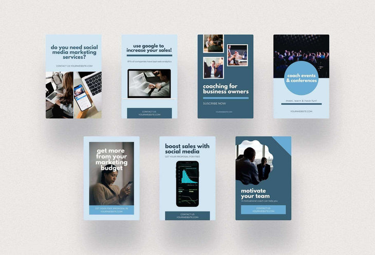 Service Based Pinterest Template