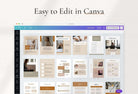 Ladystrategist Services and Pricing Guide for Service Providers Canva Template instagram canva templates social media templates etsy free canva templates