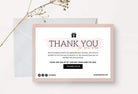 Ladystrategist Shirley Printable Thank You Card Packaging Insert Note Canva Template instagram canva templates social media templates etsy free canva templates