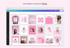 Ladystrategist Social Media Engagement Posts Canva Templates instagram canva templates social media templates etsy free canva templates
