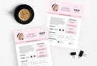 Ladystrategist Sophia Speaker One-Sheet Canva Template instagram canva templates social media templates etsy free canva templates