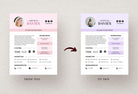 Ladystrategist Sophia Speaker One-Sheet Canva Template instagram canva templates social media templates etsy free canva templates