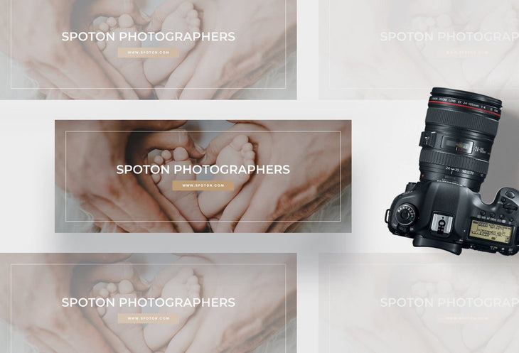 Ladystrategist SpotOn Facebook Cover for Photographers Editable Canva Template instagram canva templates social media templates etsy free canva templates