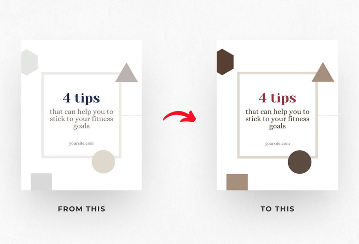 Ladystrategist Stella Fitness 6-Page Carousel Canva Template instagram canva templates social media templates etsy free canva templates
