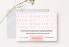 Ladystrategist Stephanie Printable Thank You Card Packaging Insert Note Canva Template instagram canva templates social media templates etsy free canva templates