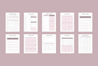 Ladystrategist Student Planner Canva Template instagram canva templates social media templates etsy free canva templates