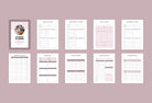 Ladystrategist Student Planner Canva Template instagram canva templates social media templates etsy free canva templates